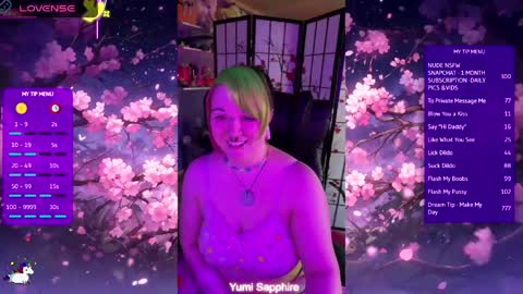 Yumi Sapphire online show from 05/07/26, 04:12