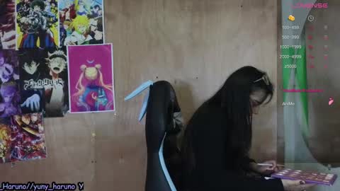 Haruno online show from 02/25/25, 02:44