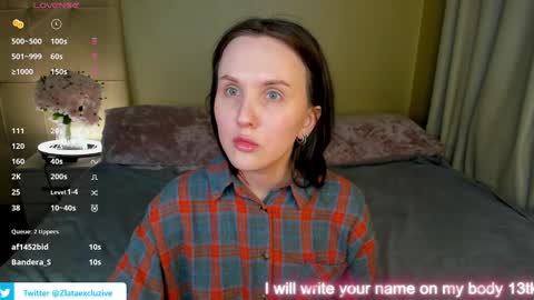 Snapshot of zlata__fox chatting on 02/23/25, 11:58 Zlata Mon Tue Thu Fri Sun Sa GMT 3 0000pm - 0600pm online show from 02/23/25, 11:58