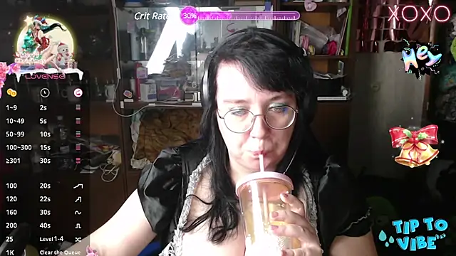 Snapshot of LeonaHarrison chatting on 12/29/24, 10:45 LeonaHarrison online show from 12/29/24, 10:45