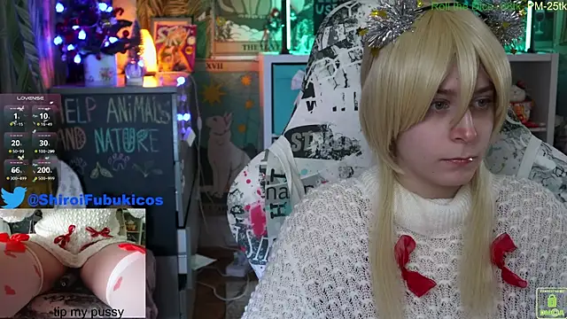 Snapshot of ShiroiFubuki chatting on 12/31/24, 08:26 ShiroiFubuki online show from 12/31/24, 08:26