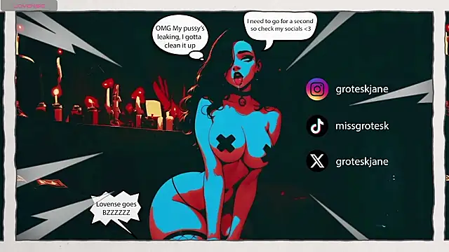 GroteskJane online show from 03/17/26, 01:14