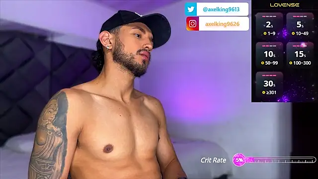 AxelKing1326 online show from 01/21/25, 01:50