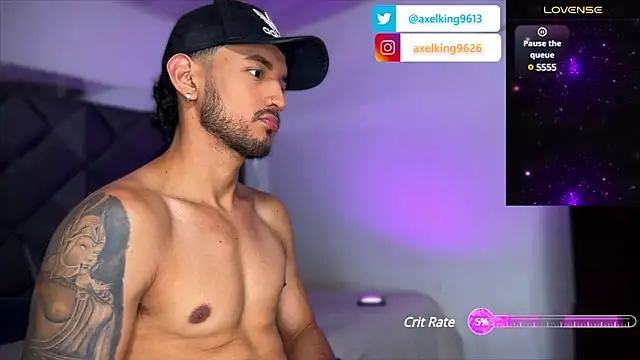 AxelKing1326 online show from 01/25/25, 08:53