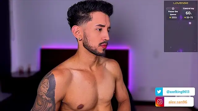 AxelKing1326 online show from 10/11/25, 10:30