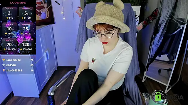 Melissa Wells online show from 10/31/25, 04:24