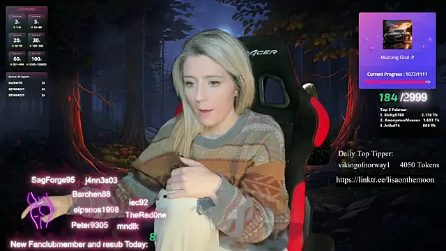 Lisaonthemoon online show from 02/13/25, 01:19