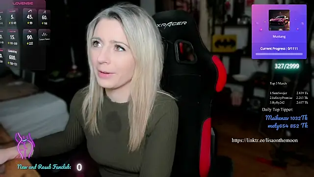 Lisaonthemoon online show from 03/15/25, 08:43