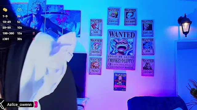 Aliceowenn online show from 01/12/26, 12:27