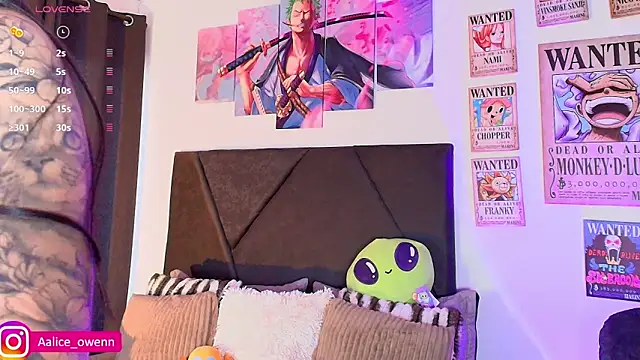 Aliceowenn online show from 02/10/26, 09:08