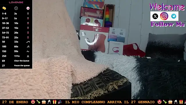 Snapshot of SofiaMadisson chatting on 01/15/25, 06:51 SofiaMadisson online show from 01/15/25, 06:51