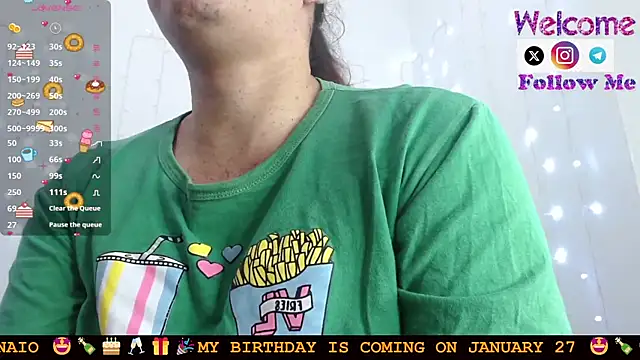 Snapshot of SofiaMadisson chatting on 01/23/25, 01:13 SofiaMadisson online show from 01/23/25, 01:13