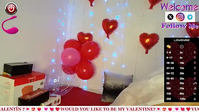 Snapshot of SofiaMadisson chatting on 02/14/25, 05:25 SofiaMadisson online show from 02/14/25, 05:25