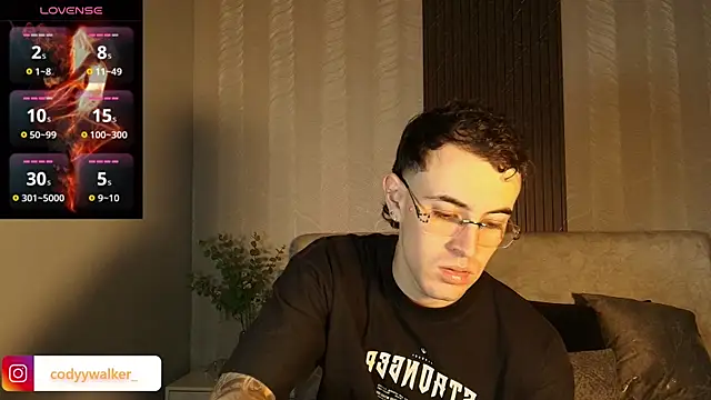 Snapshot of CodyWalkerR chatting on 05/15/26, 05:42 CodyWalkerR online show from 05/15/26, 05:42
