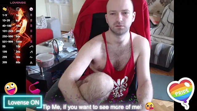 Snapshot of RealManHaveHairy chatting on 02/20/25, 02:35 RealManHaveHairy online show from 02/20/25, 02:35