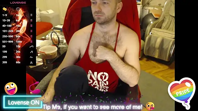 Snapshot of RealManHaveHairy chatting on 02/23/25, 06:01 RealManHaveHairy online show from 02/23/25, 06:01