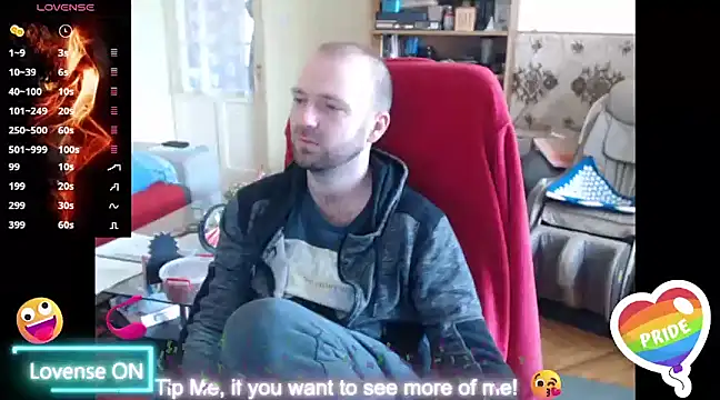 Snapshot of RealManHaveHairy chatting on 03/17/25, 02:01 RealManHaveHairy online show from 03/17/25, 02:01