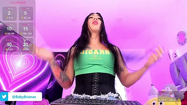 Snapshot of babybriexxx chatting on 02/23/25, 02:25 babybriexxx online show from 02/23/25, 02:25