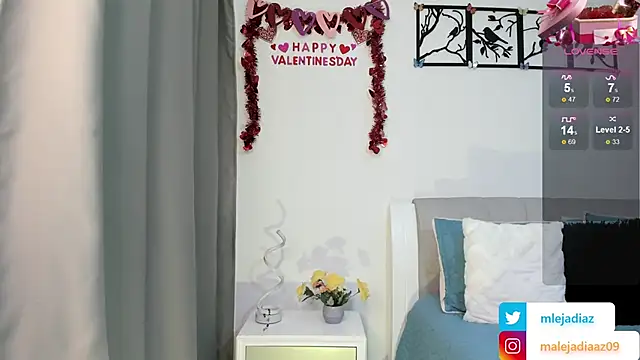 Snapshot of MalejaDiaz_ chatting on 02/14/25, 03:47 MalejaDiaz online show from 02/14/25, 03:47