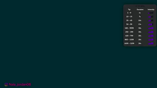 Nala j8 online show from 03/26/26, 01:49