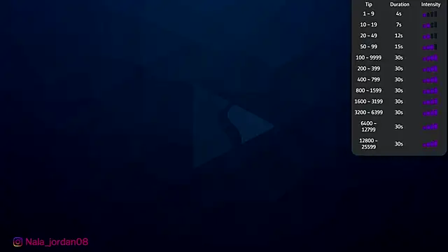 Nala j8 online show from 03/30/26, 10:27