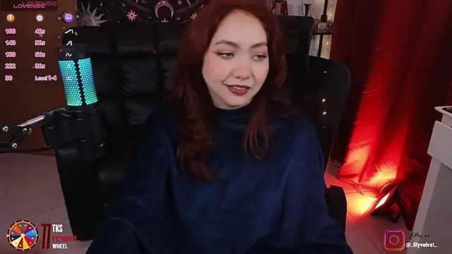 LilyVelvett online show from 01/11/25, 04:16