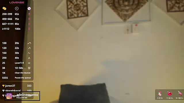 AdelineEvanss online show from 02/11/25, 08:48