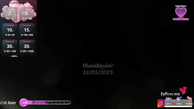 Snapshot of _thaeltaylor chatting on 01/17/25, 05:41 thaeltaylor online show from 01/17/25, 05:41