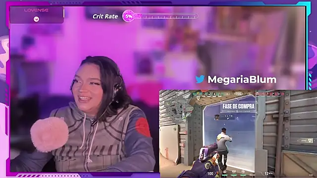 Snapshot of MegariaB chatting on 11/24/25, 04:12 MegariaB online show from 11/24/25, 04:12