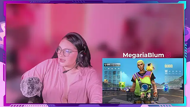 MegariaB online show from 06/19/26, 04:50