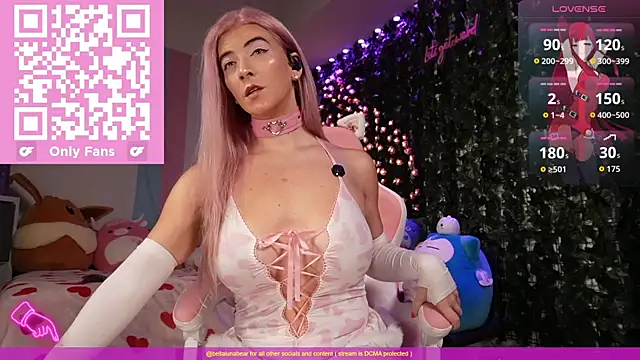 bellalunabear online show from 09/18/25, 07:05