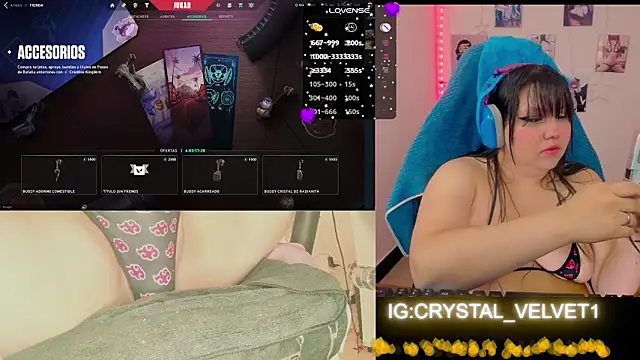 crystal7u7 online show from 09/17/25, 08:43