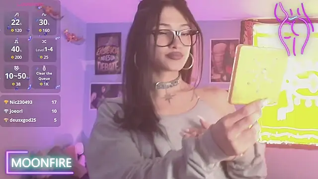 moonfiredancer online show from 01/12/25, 02:30