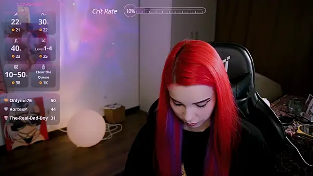 Alisa owl online show from 03/18/25, 06:48