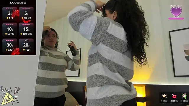 Valeria  soler online show from 03/01/25, 01:07
