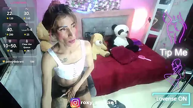 roxy roxxan online show from 03/01/25, 02:26