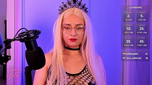 CherryGoth online show from 01/07/25, 03:02