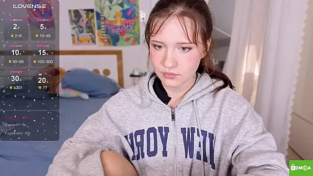 HanahCute online show from 11/21/25, 01:32