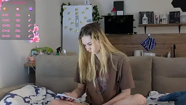 Girl alone home online show from 03/14/25, 03:48