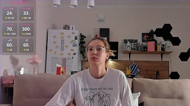 Girl alone home online show from 11/14/25, 04:22