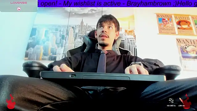 Snapshot of BRAYHAMBROWN chatting on 06/20/26, 10:01 BRAYHAMBROWN online show from 06/20/26, 10:01