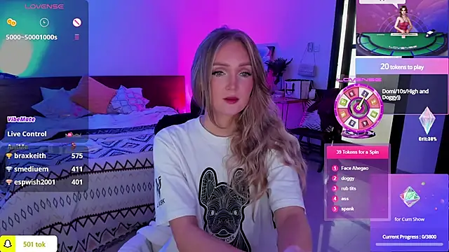 Snapshot of PrincessVS chatting on 02/02/25, 02:59 PrincessVS online show from 02/02/25, 02:59