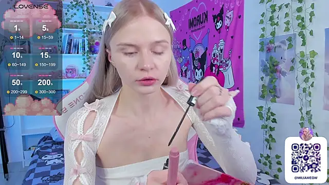 Snapshot of Milia_Parker chatting on 02/05/25, 10:12 Milia Parker online show from 02/05/25, 10:12