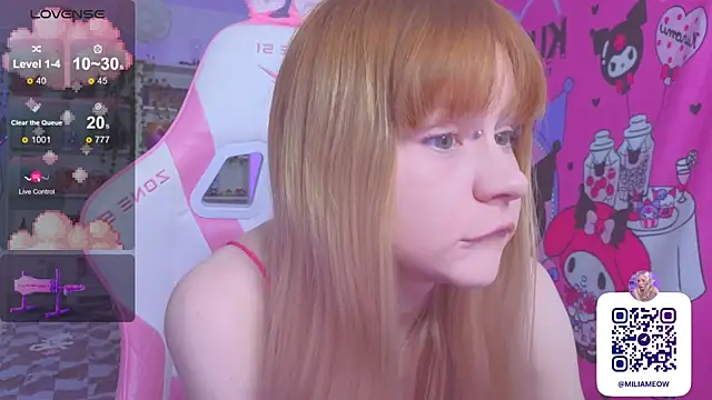 Snapshot of Milia_Parker chatting on 09/11/25, 07:58 Milia Parker online show from 09/11/25, 07:58