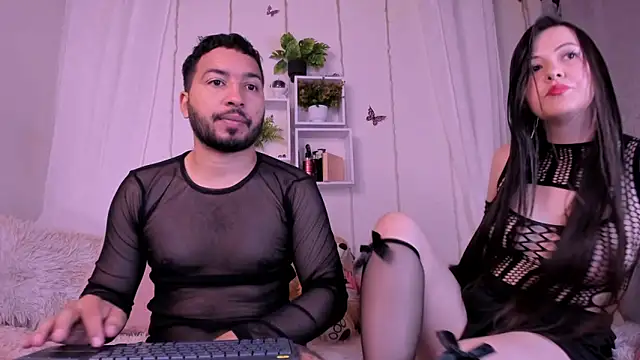 Idara and Edahi01 online show from 02/23/25, 06:45