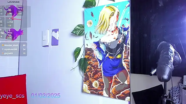 Yeye scs online show from 02/01/25, 03:18