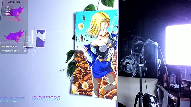 Yeye scs online show from 02/12/25, 03:16