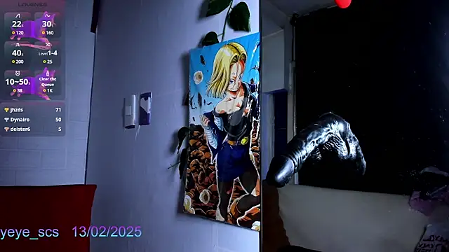 Yeye scs online show from 02/13/25, 03:14