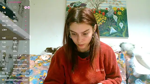 Sophie Bell online show from 03/20/25, 08:19