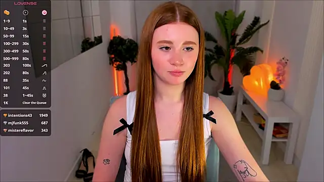 Freckle Diyana online show from 03/22/25, 04:14